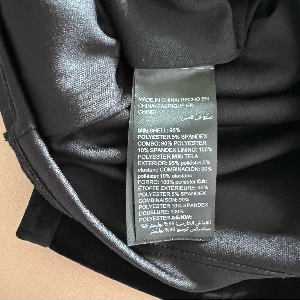 WHBM Metallic & Velvet Mini Shift Dress - Picture 11 of 13